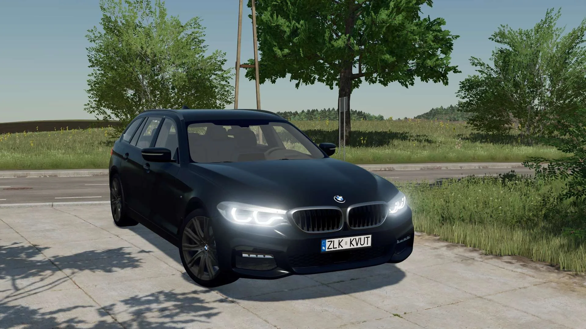 BMW 5 Touring G31 v1.0 FS22 FS22 Mod Free Download