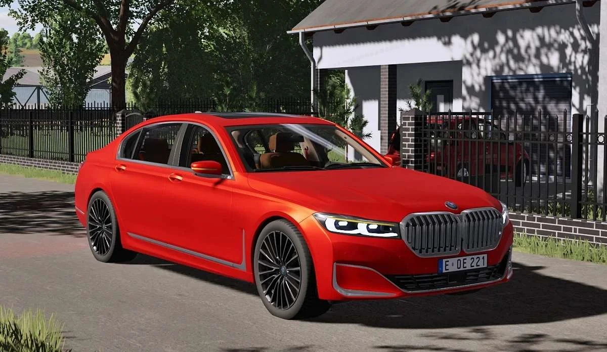 BMW 7 2020 v1.0 FS22 FS22 Mod Free Download