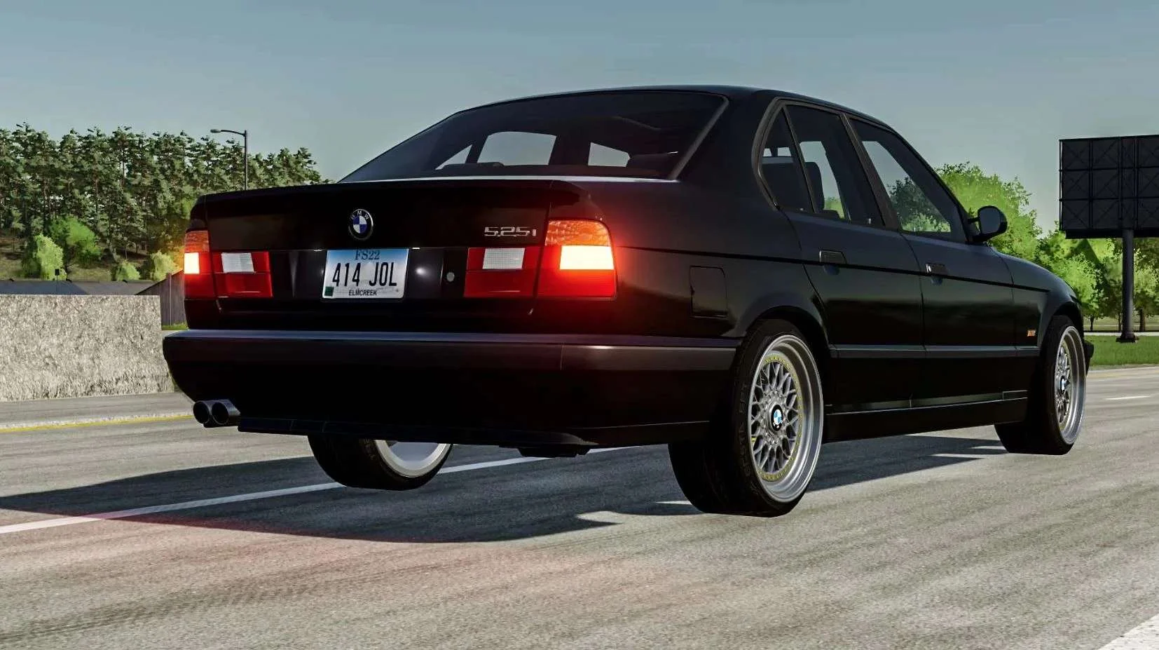 BMW E34 v1.1 FS22 FS22 Mod Free Download