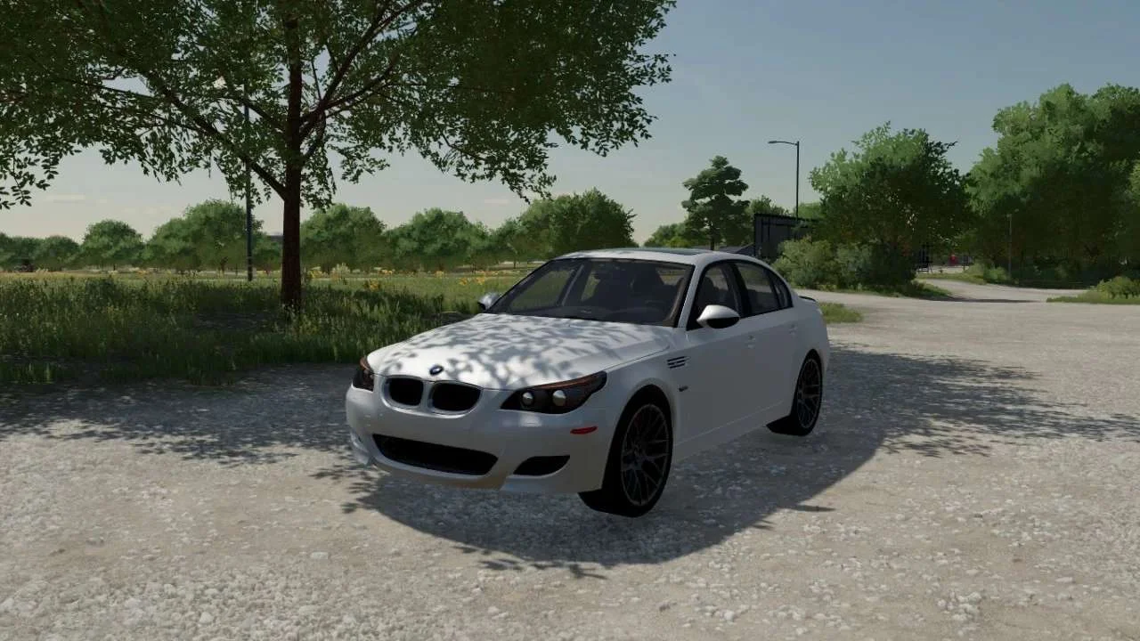 BMW E60 v1.0 FS22 FS22 Mod Free Download