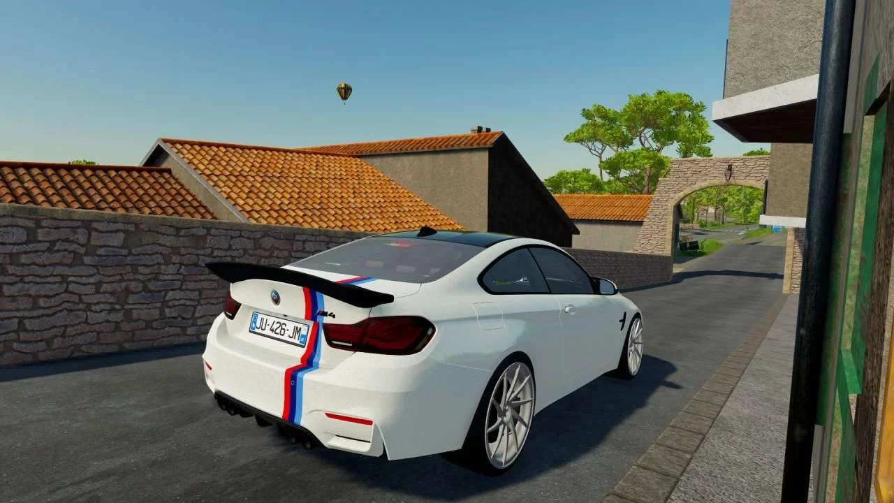 BMW M4 F80 Tuning v1.0 FS22 FS22 Mod Free Download