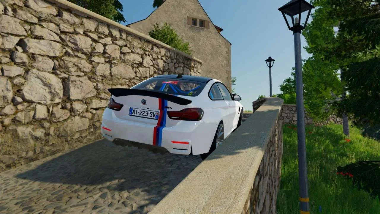 BMW M4 F80 Tuning v2.0 FS22 FS22 Mod Free Download