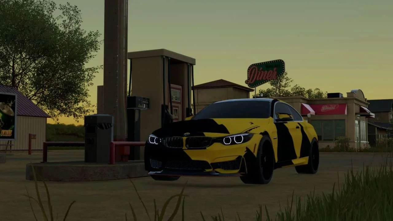 BMW M4 GTS v1.0 FS22 FS22 Mod Free Download