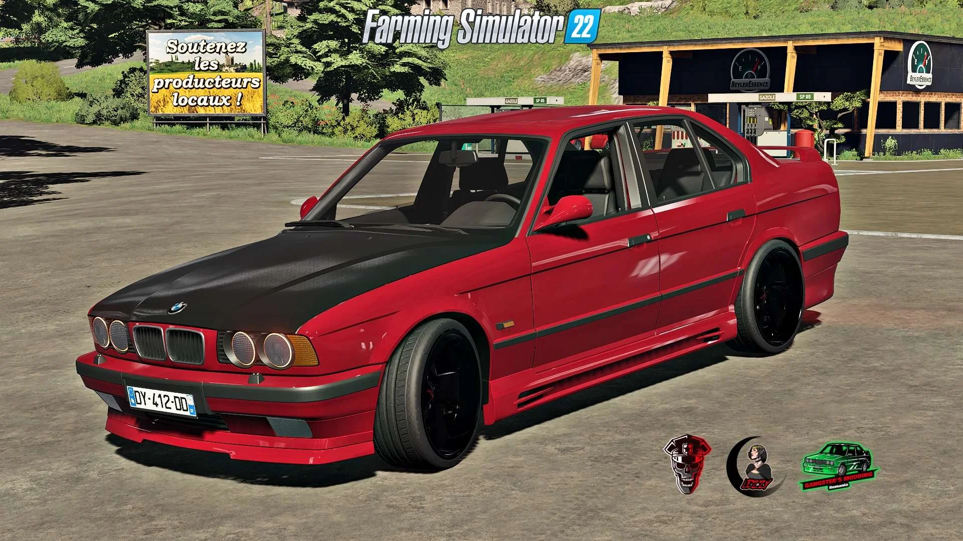BMW M5 E34 v1.0 FS22 FS22 Mod Free Download