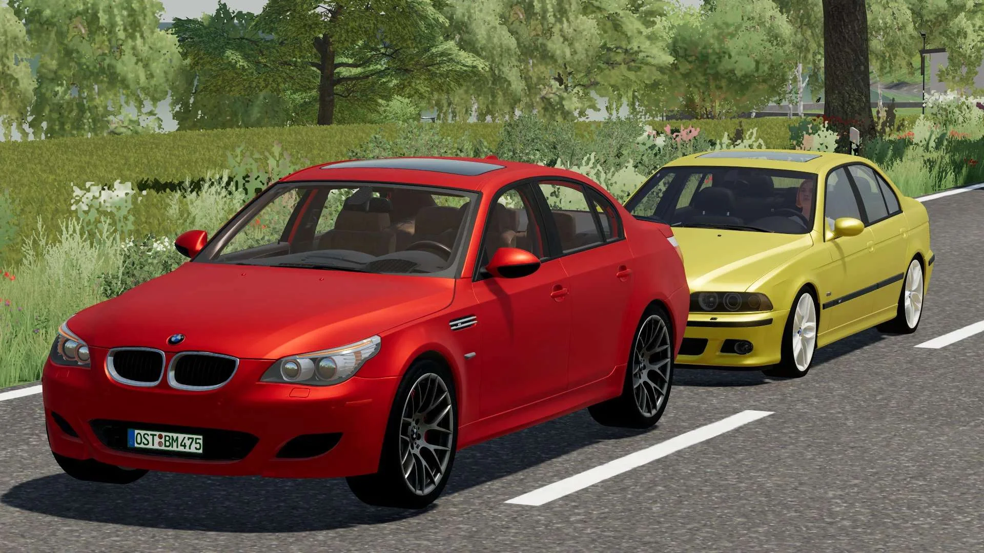 BMW M5 E39 & M5 E60 v1.0 FS22 FS22 Mod Free Download