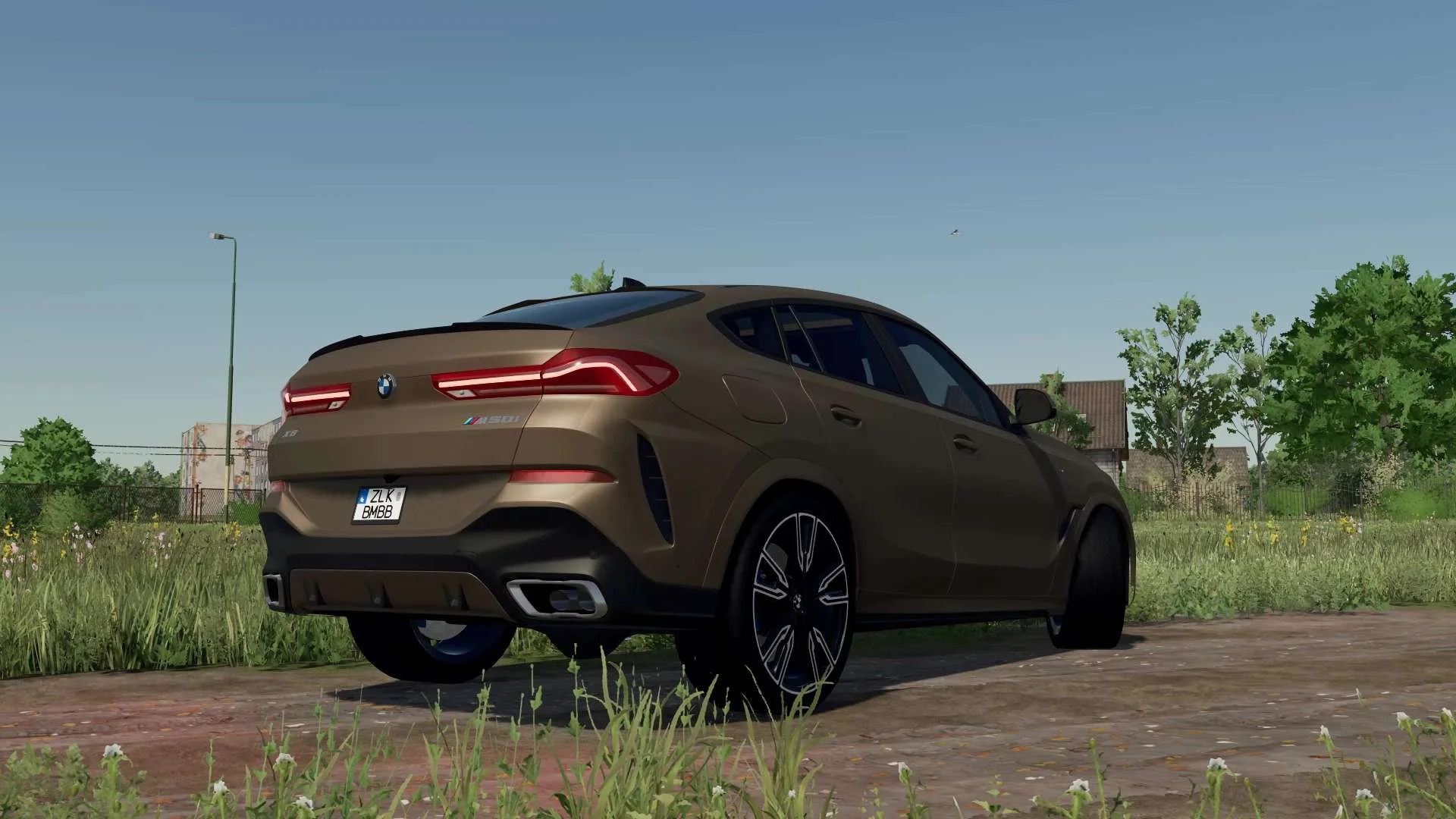 BMW X6 M-Sport 2020 v1.0 FS22 FS22 Mod Free Download