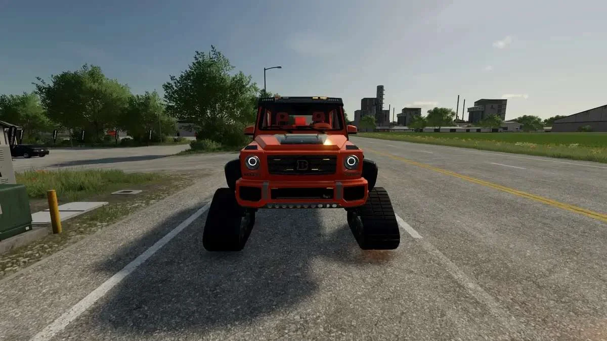 Brabus B63S-700 6×6 Kommunal v1.0 FS22 FS22 Mod Free Download