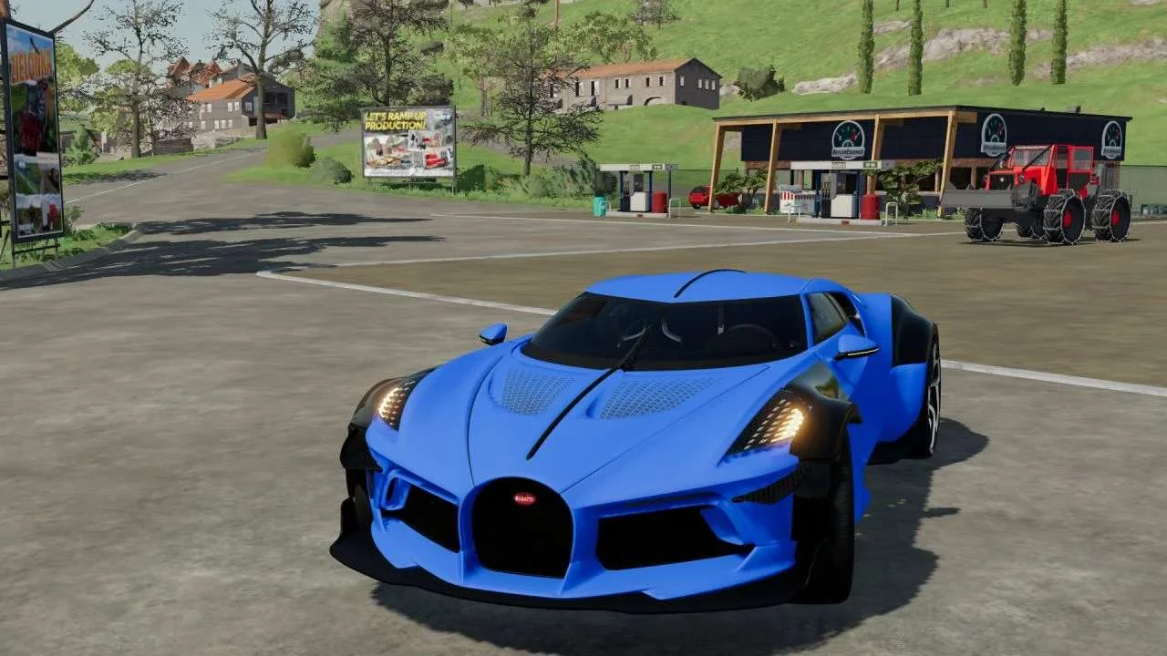 Bugatti La Voiture Noire v1.0 FS22 FS22 Mod Free Download