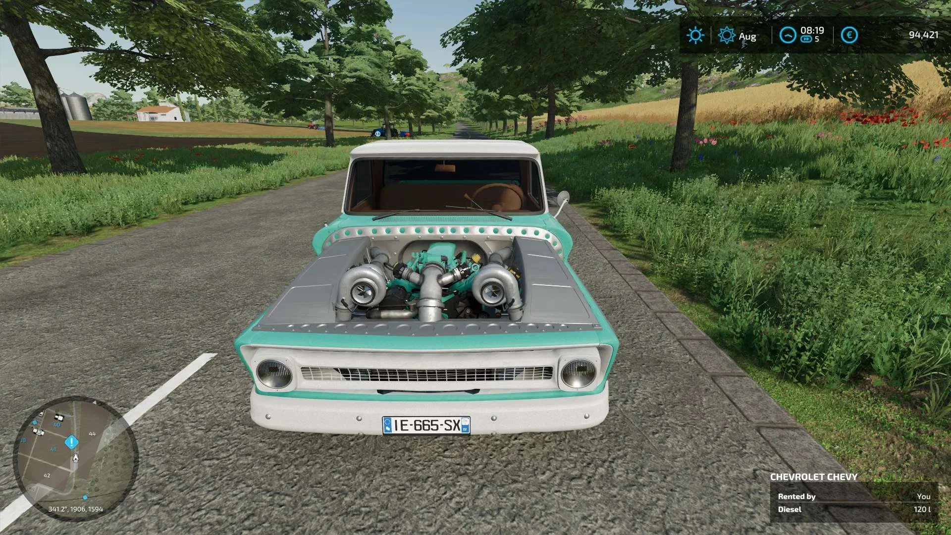 C10 with correct sound v1.0 FS22 FS22 Mod Free Download