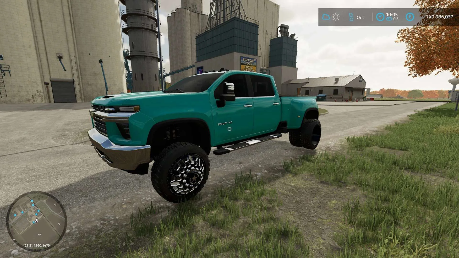 Chevrolet 3500 HD 2020 V1.0 FS22 FS22 Mod Free Download