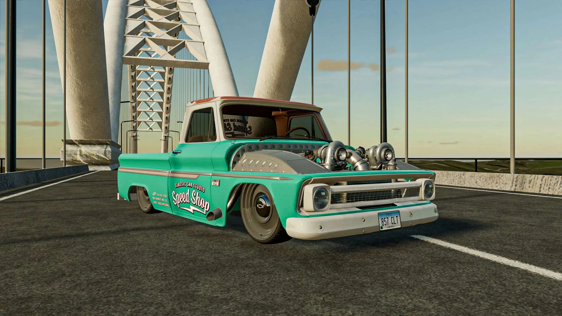 Chevrolet C10 1966 V1.0 FS22 FS22 Mod Free Download