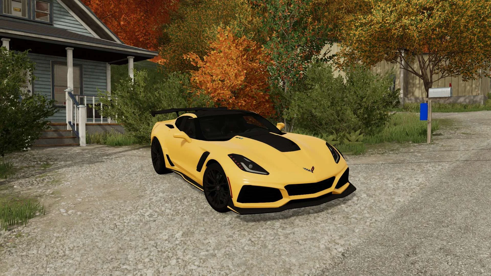 Chevrolet C7 Corvette ZR1 2019 v1.0 FS22 FS22 Mod Free Download