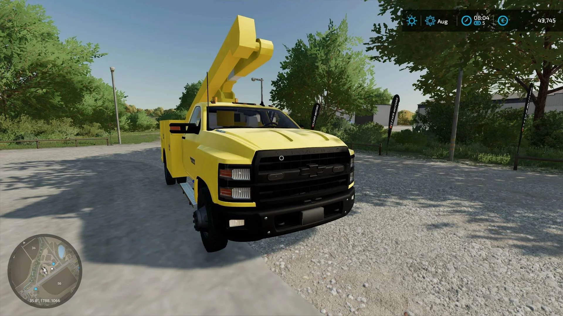 Chevy bucket truck v1.0 FS22 FS22 Mod Free Download