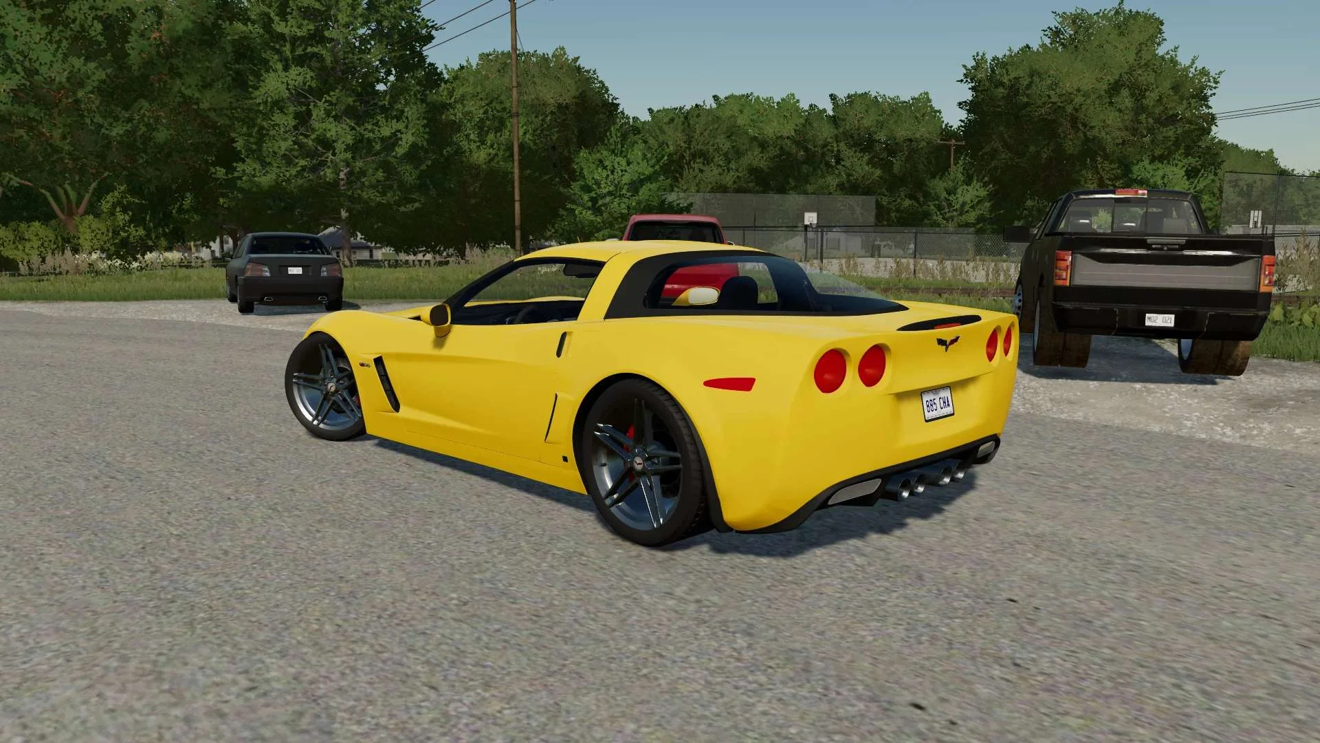 Chevy Corvette Z06 v1.0 FS22 FS22 Mod Free Download