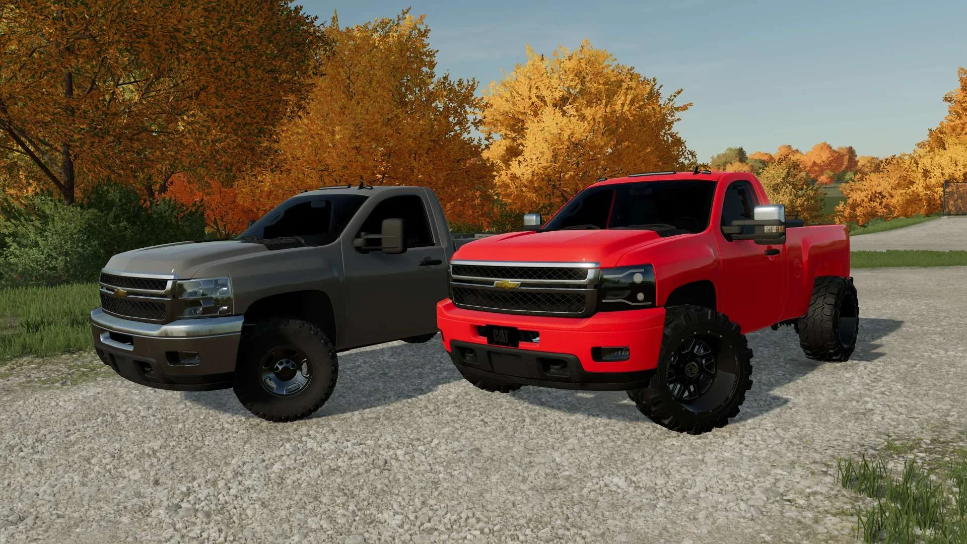 Chevy Silverado 2500 Short Bed v1.0.0.1 FS22 FS22 Mod Free Download