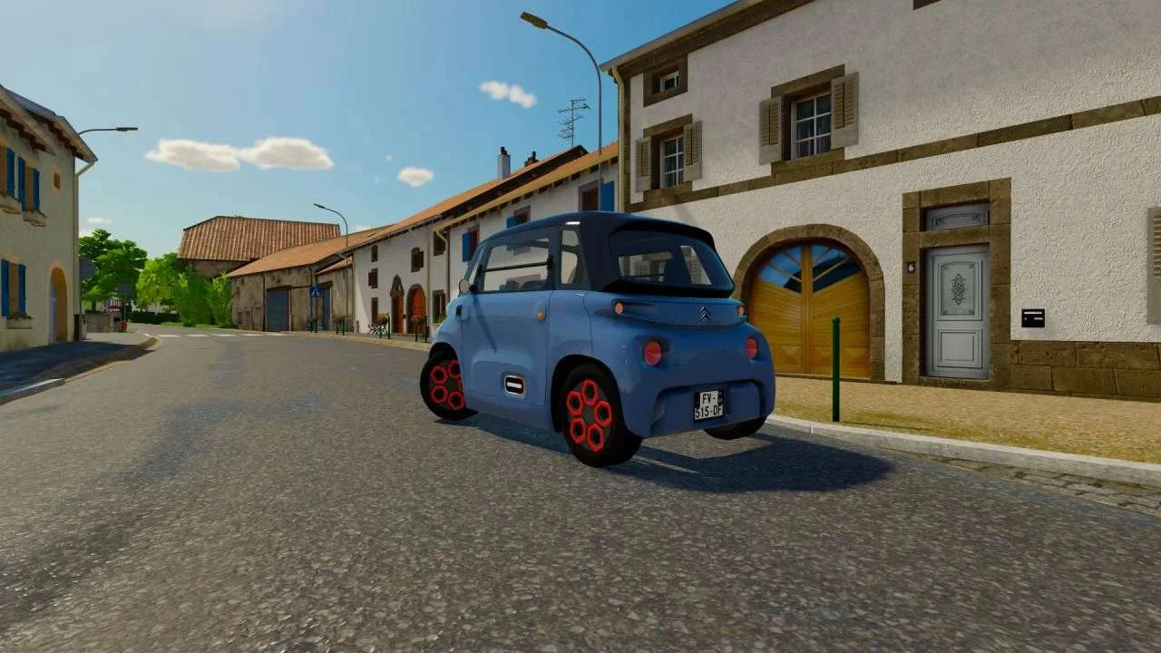 Citroën Ami v1.0 FS22 FS22 Mod Free Download