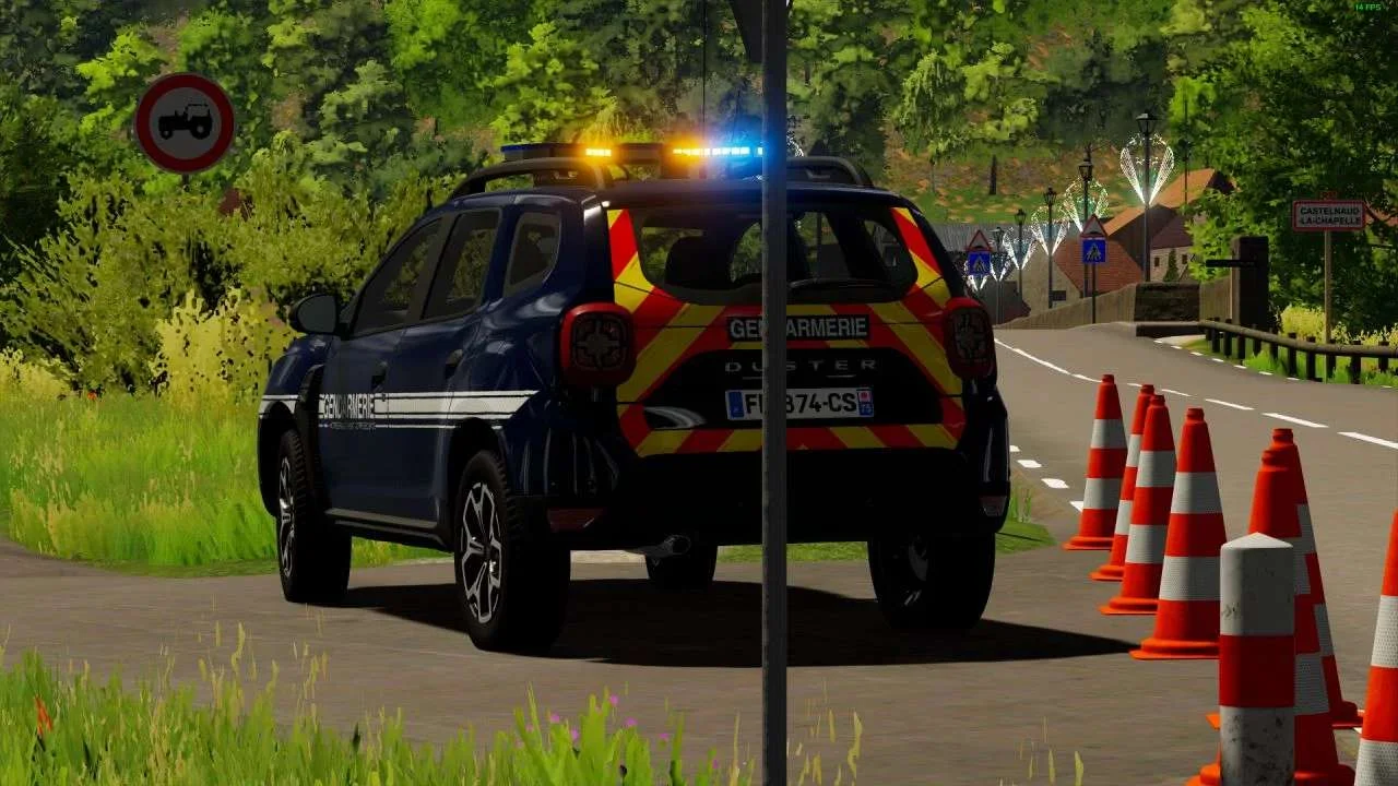 Dacia Duster Gendarmerie v1.0 FS22 FS22 Mod Free Download