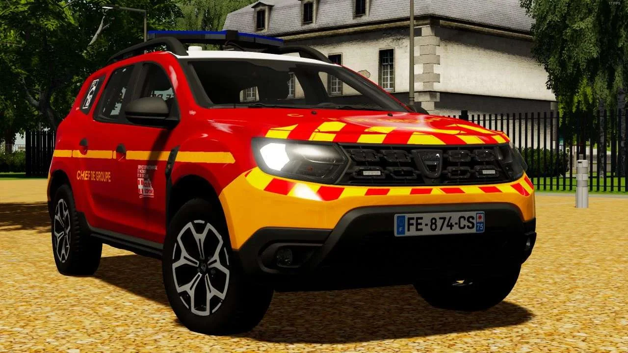 Dacia Duster Gendarmerie v1.1 FS22 FS22 Mod Free Download