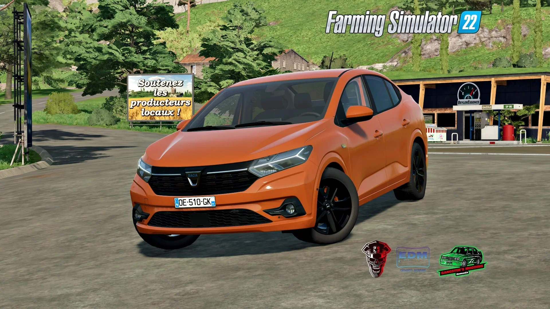 Dacia Logan 2021 V1.0 FS22 FS22 Mod Free Download