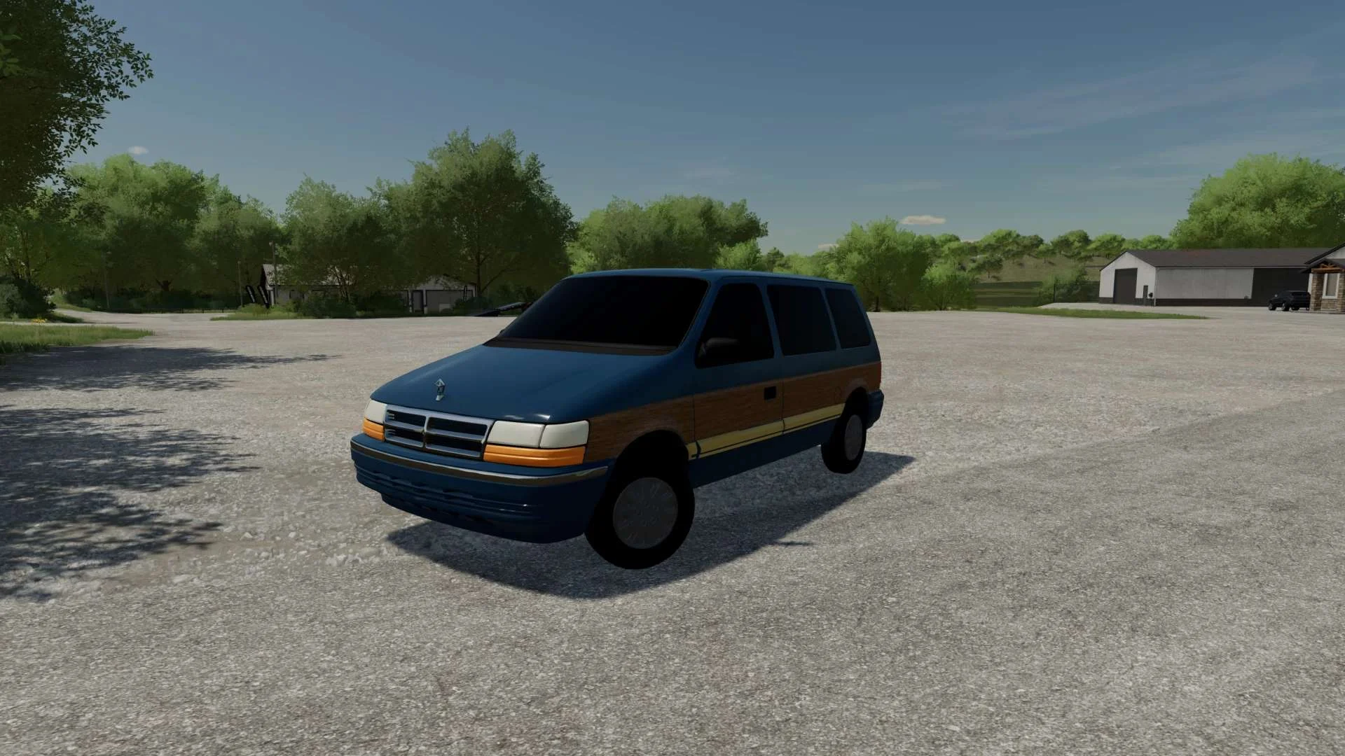 Dodge caravan 1991 V1.0 FS22 FS22 Mod Free Download