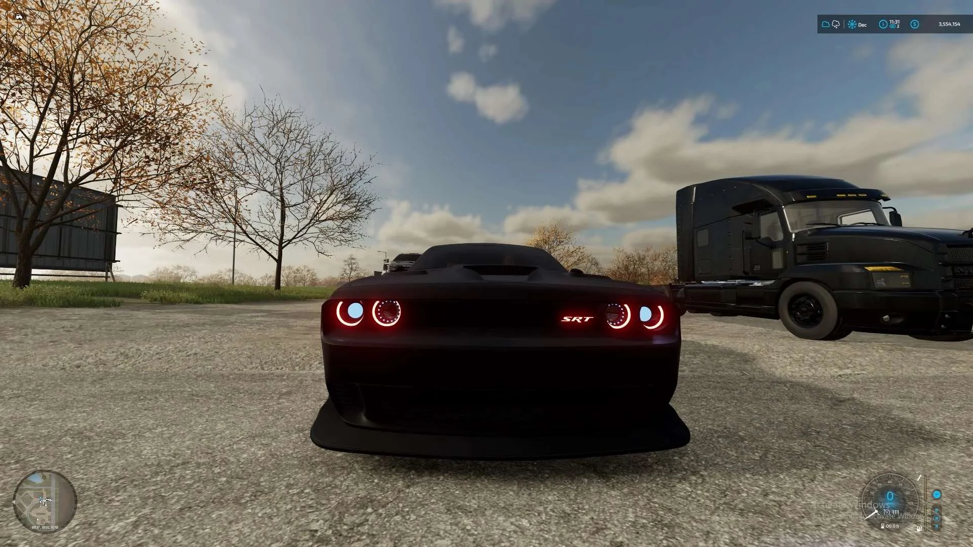 Dodge Challenger Hellcat v1.0 FS22 FS22 Mod Free Download