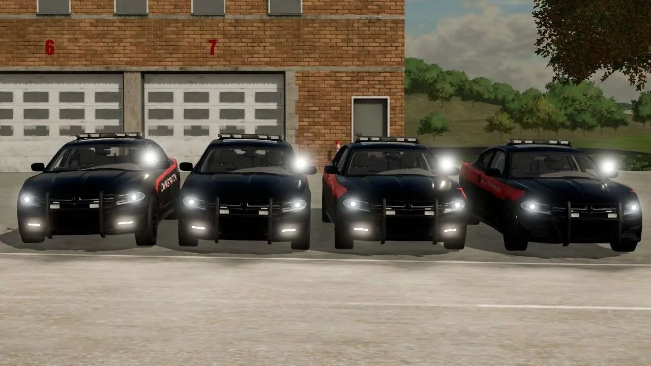 Dodge Charger 2015 Admin v1.0 FS22 FS22 Mod Free Download