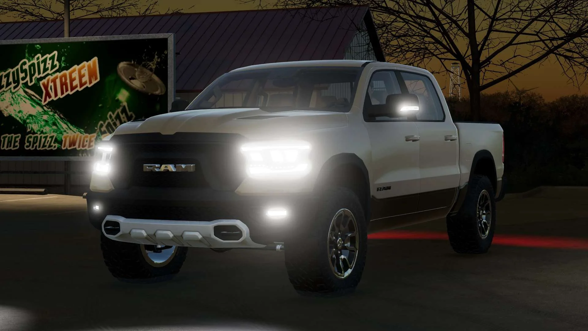 Dodge Ram 1500 2019 v1.4 FS22 FS22 Mod Free Download