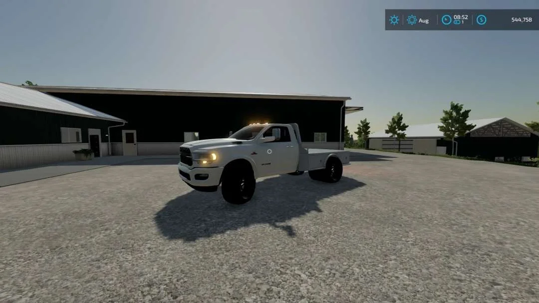 Dodge Ram 2500 v1.0 FS22 FS22 Mod Free Download