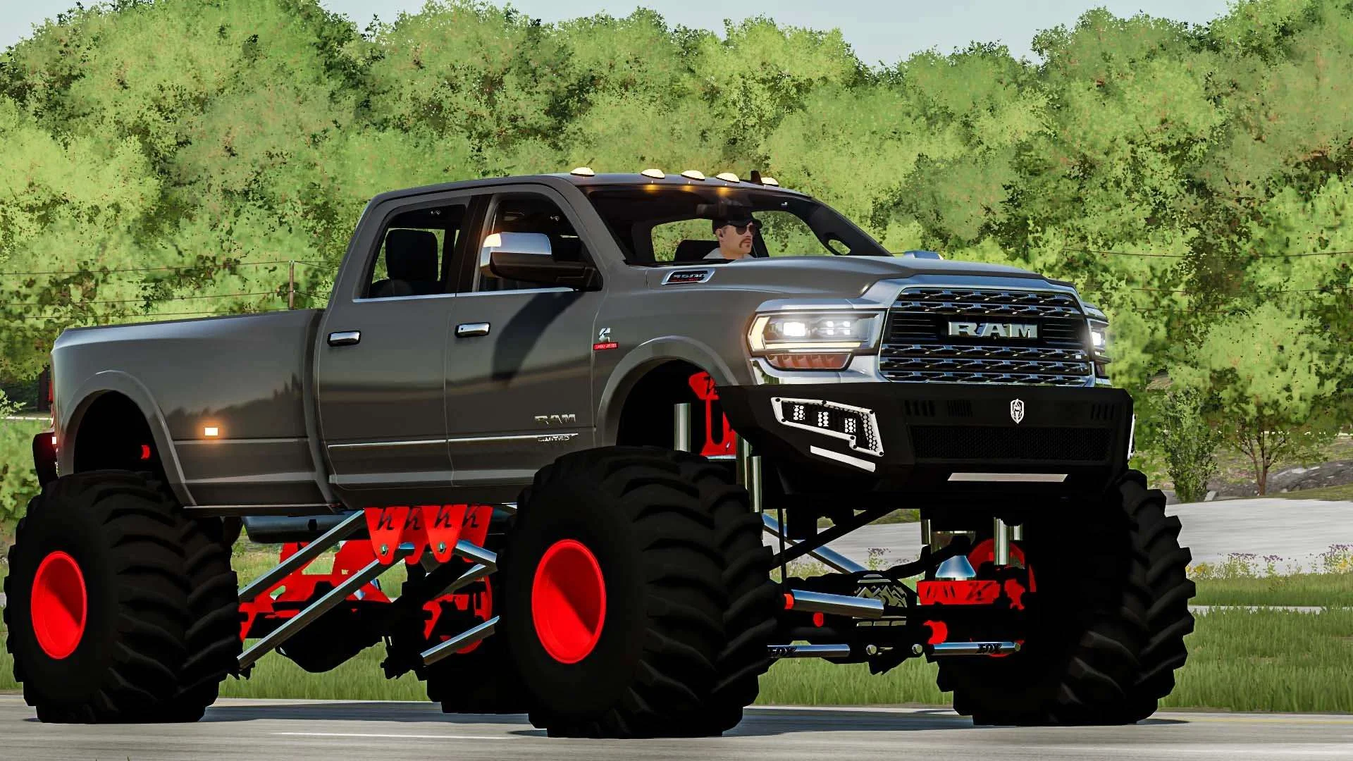 Dodge RAM 3500 v1.0 FS22 FS22 Mod Free Download