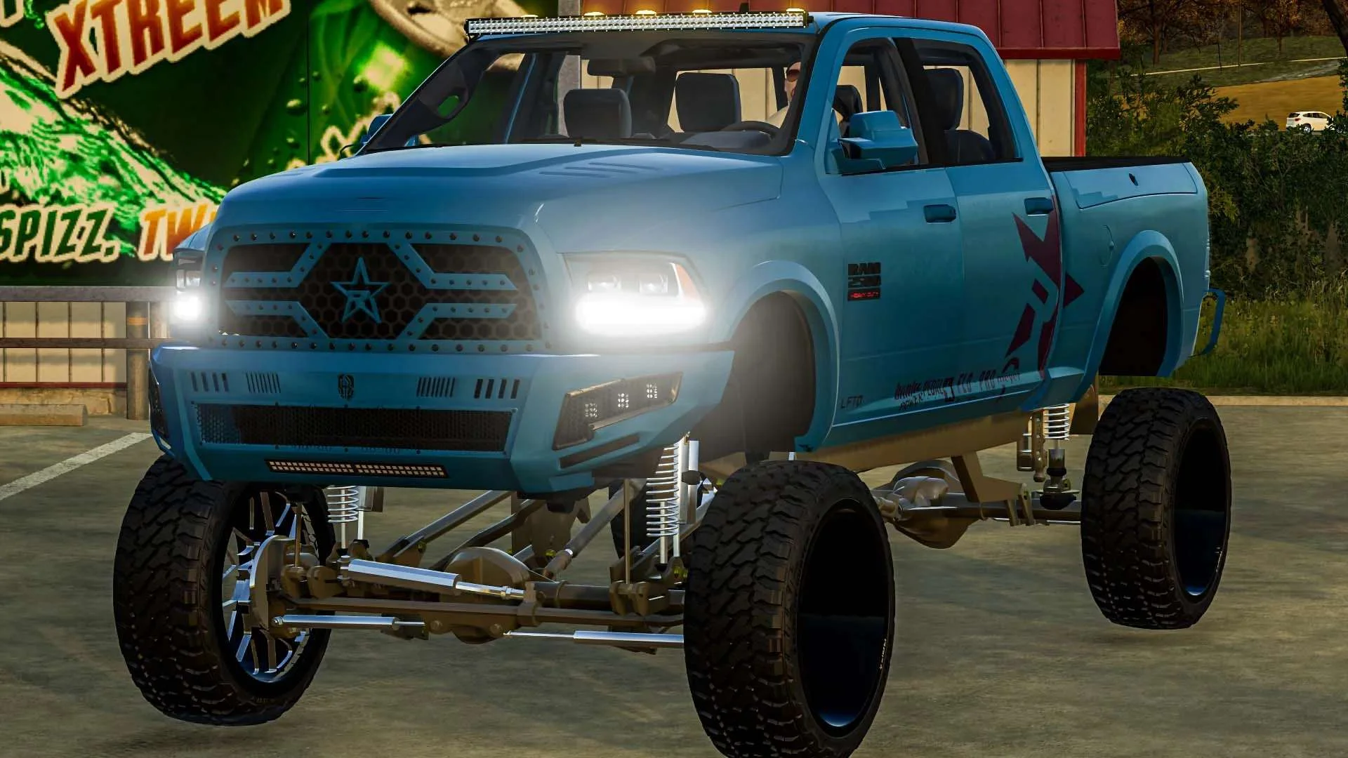 Dodge Sema RAM v1.1 FS22 FS22 Mod Free Download