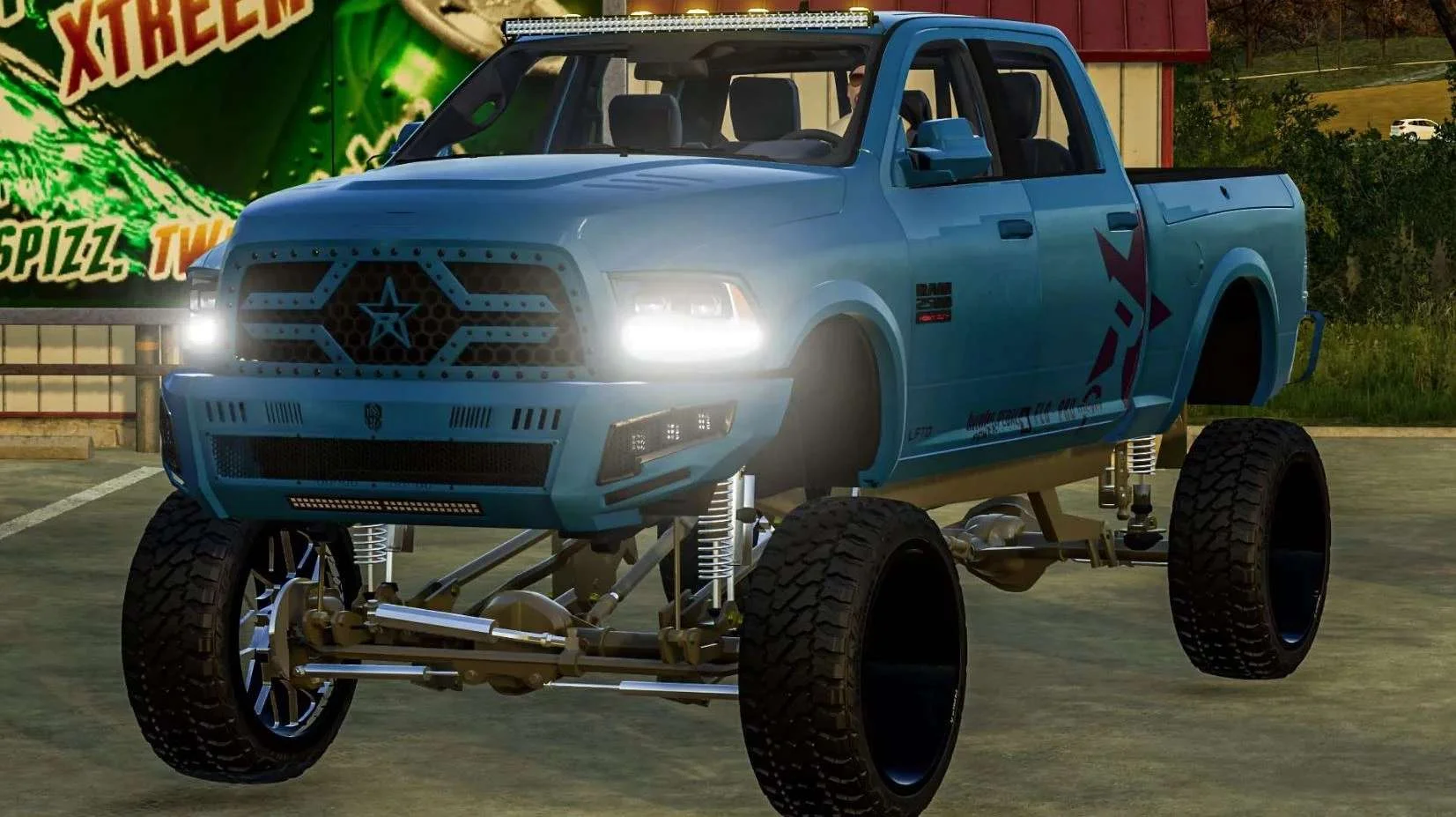 Dodge Sema Ram v1.2 FS22 FS22 Mod Free Download