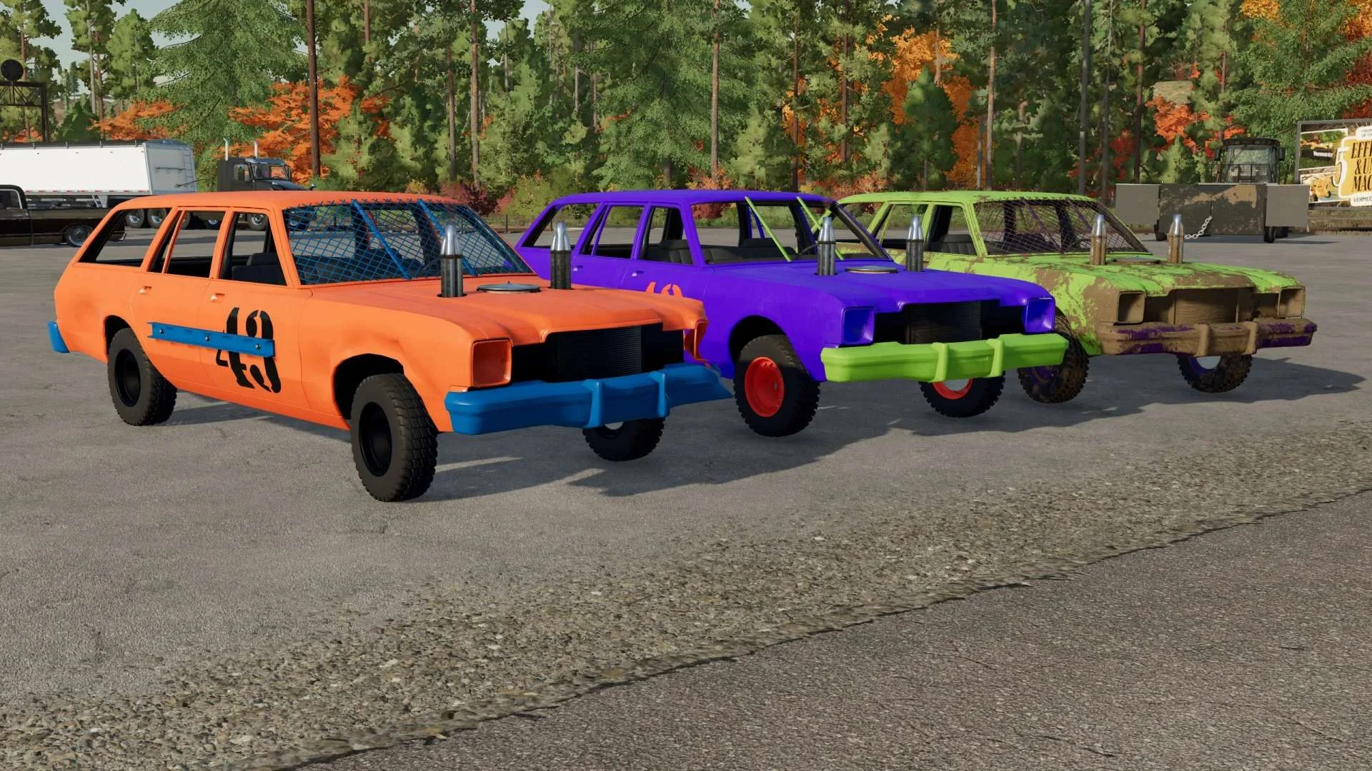EXP22 Demo Dodge Wagon v1.0 FS22 FS22 Mod Free Download