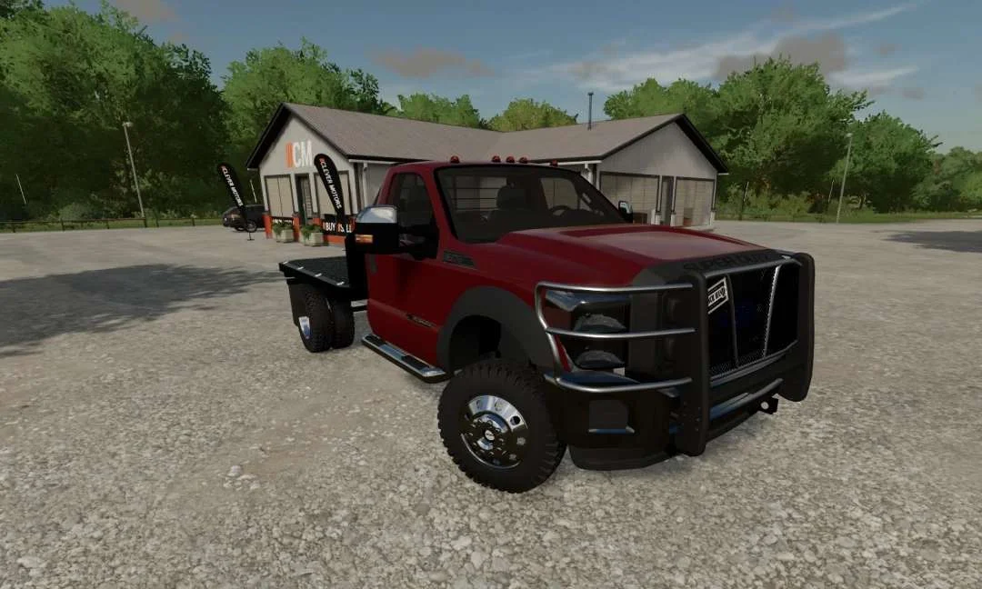 F550 Flatbed v1.0 FS22 FS22 Mod Free Download