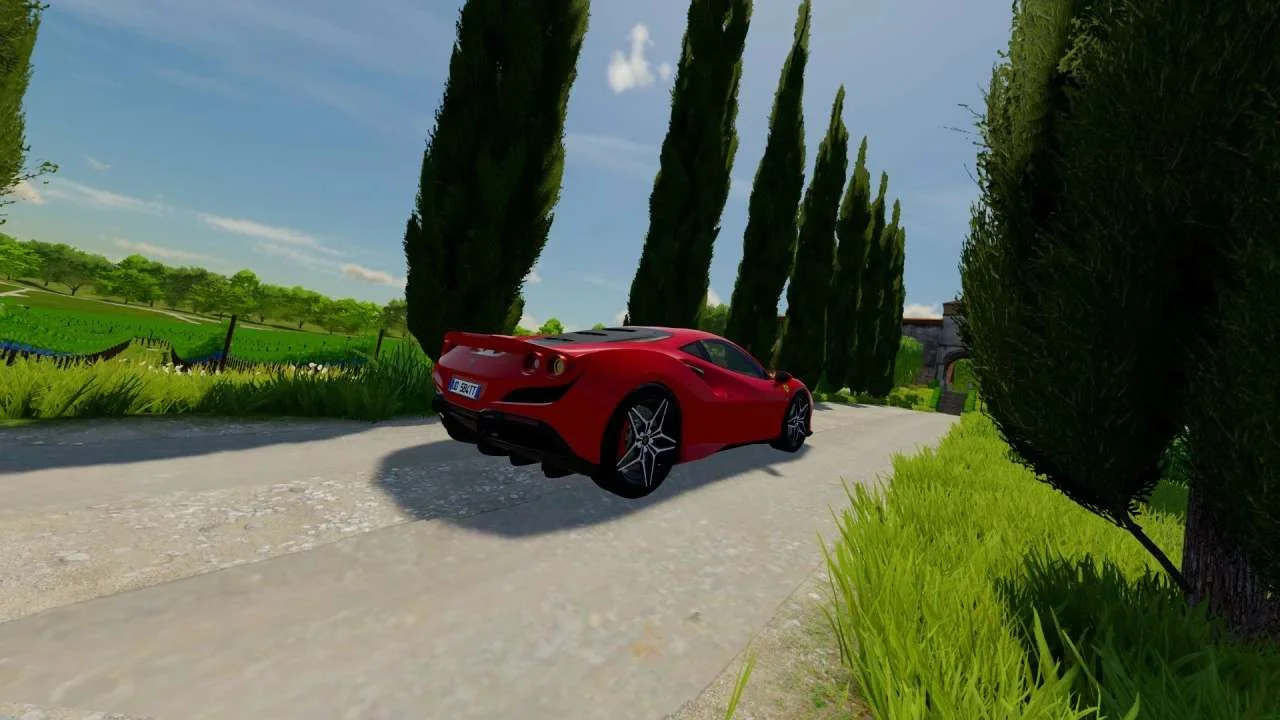 Ferrari F8 Tributo v1.0 FS22 FS22 Mod Free Download