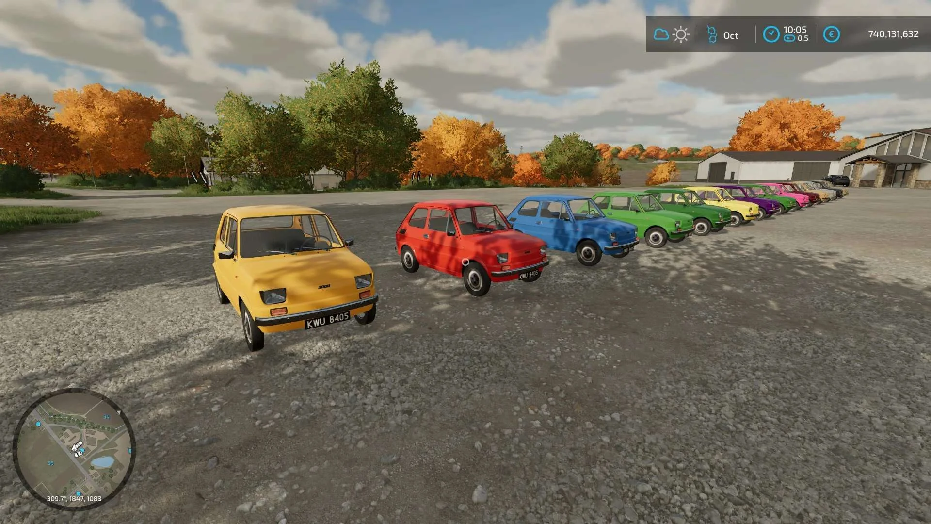 Fiat 126p v1.0 FS22 FS22 Mod Free Download
