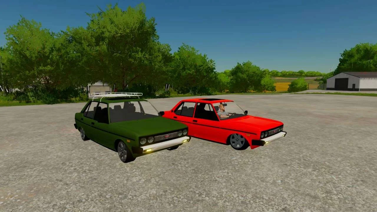Fiat 131 v1.0 FS22 FS22 Mod Free Download