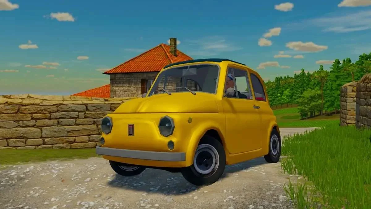 Fiat 500 v1.0 FS22 FS22 Mod Free Download