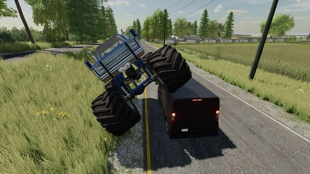 Flatbed Monster Truck v1.0.0.1 FS22 FS22 Mod Free Download
