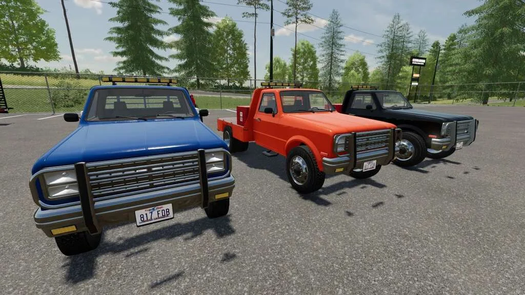 Flatbed Service Truck v1.0 FS22 FS22 Mod Free Download