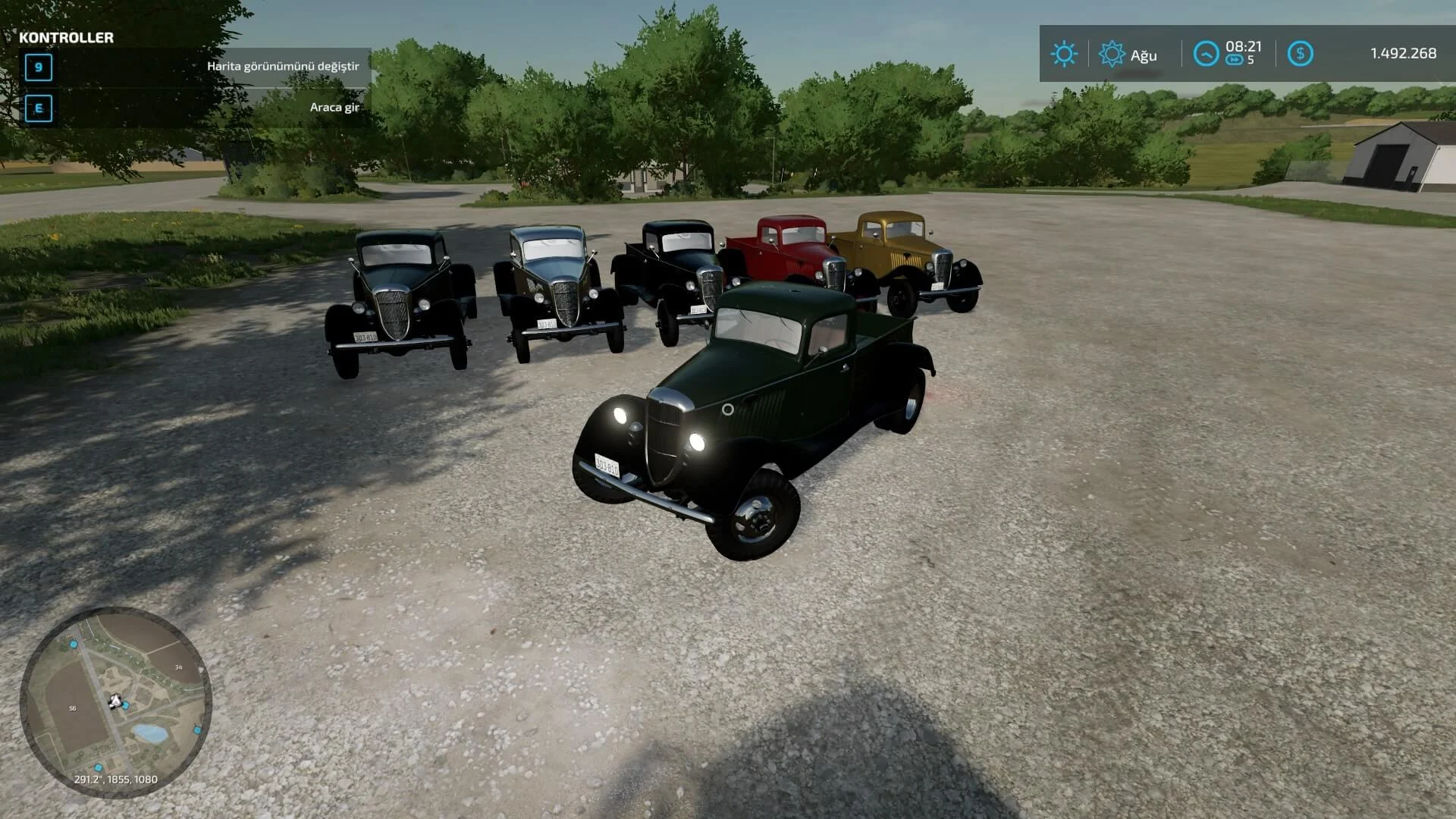 Ford 1935 classic Pickup v1.0 FS22 FS22 Mod Free Download