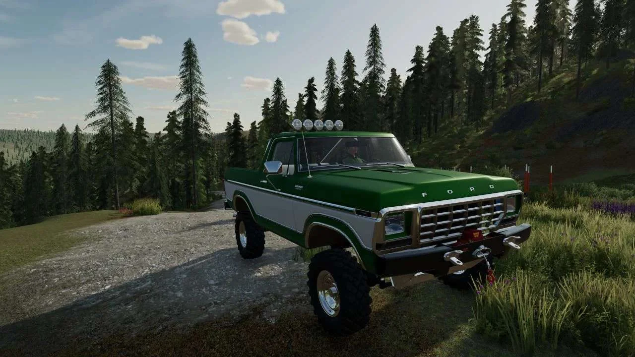 Ford Bronco Custom 1978 v2.0 FS22 FS22 Mod Free Download
