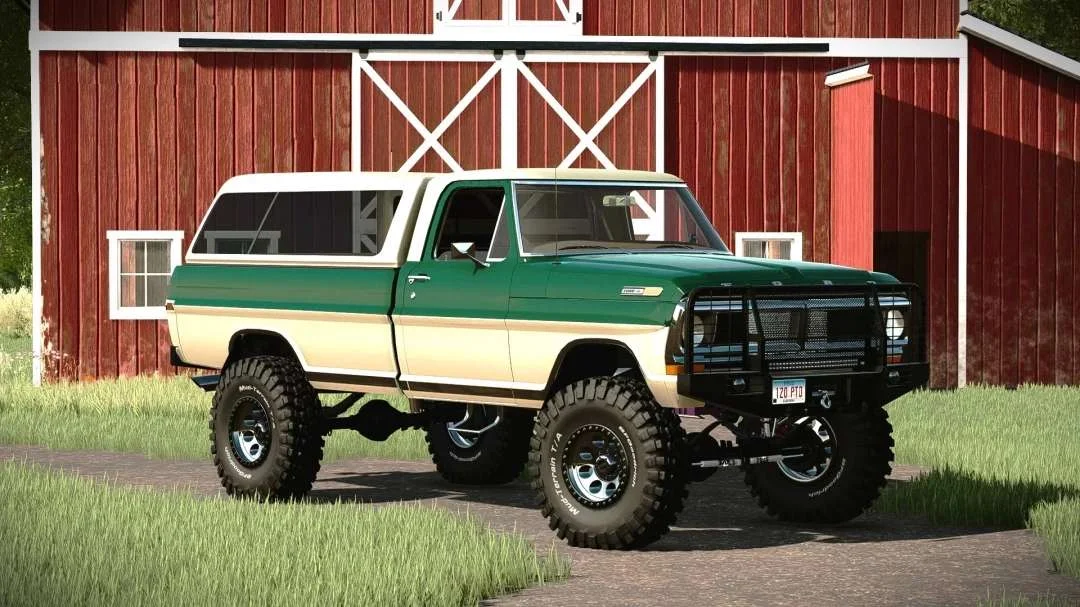 FORD F-100 v1.0 FS22 FS22 Mod Free Download