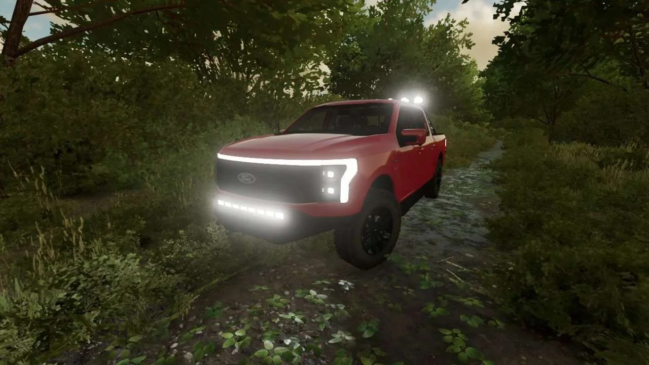 Ford F-150 Lightning v1.0 FS22 FS22 Mod Free Download
