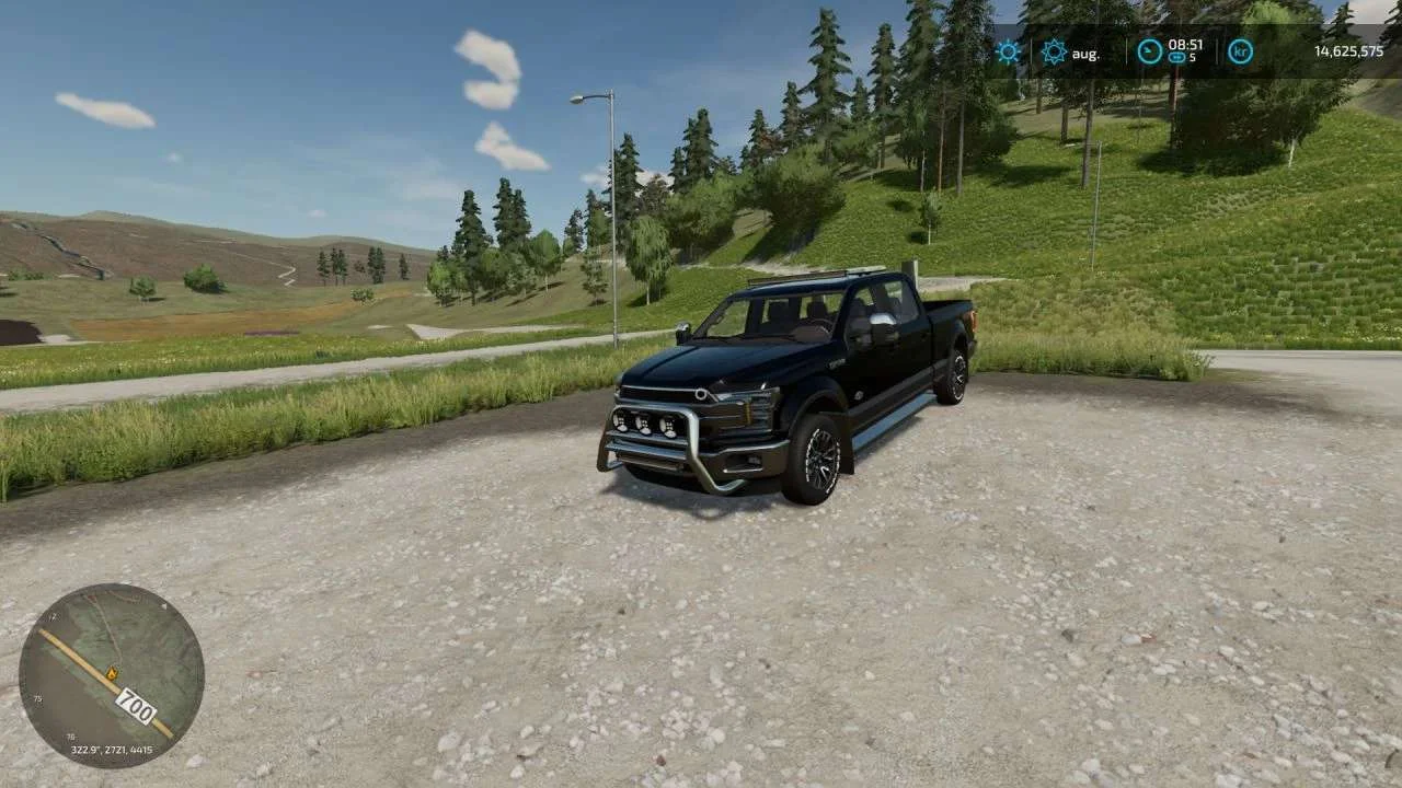 Ford F150 Crew Cab 2019 Edited v1.1 FS22 FS22 Mod Free Download