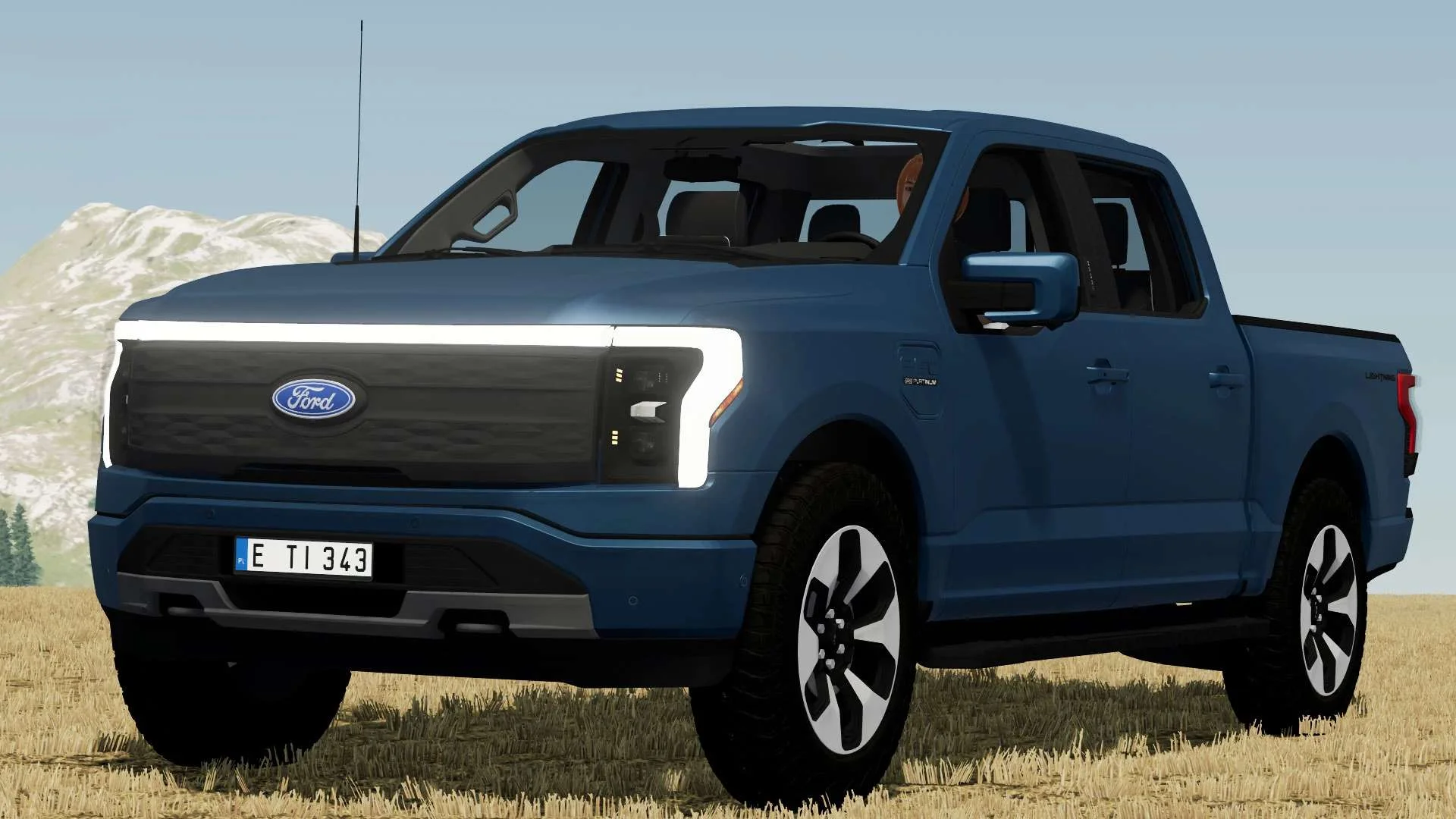 Ford F150 Lightning Platinum v1.0 FS22 FS22 Mod Free Download