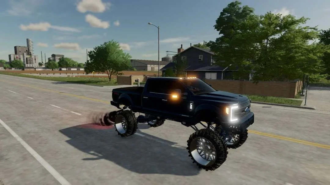 Ford F350 Anylevel v1.0 FS22 FS22 Mod Free Download