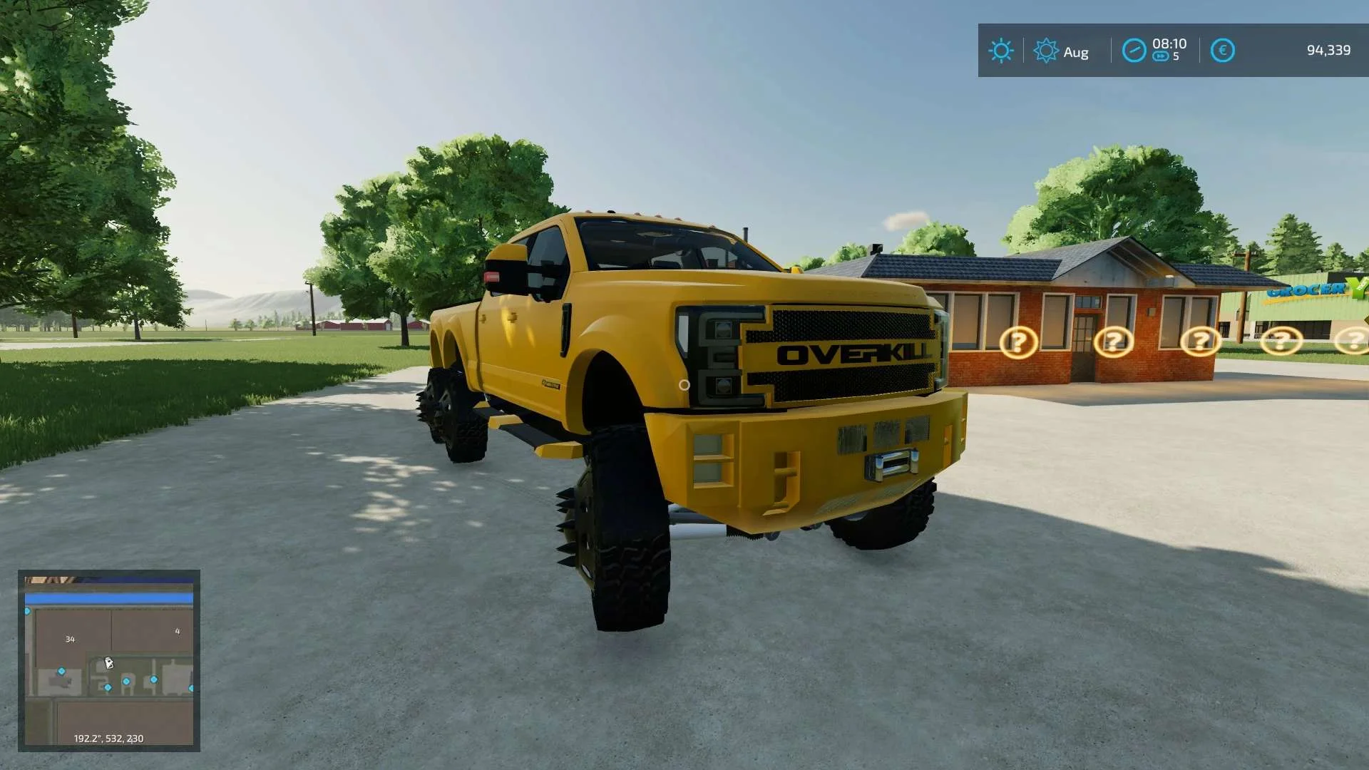 Ford F550 Overkill v1.0 FS22 FS22 Mod Free Download