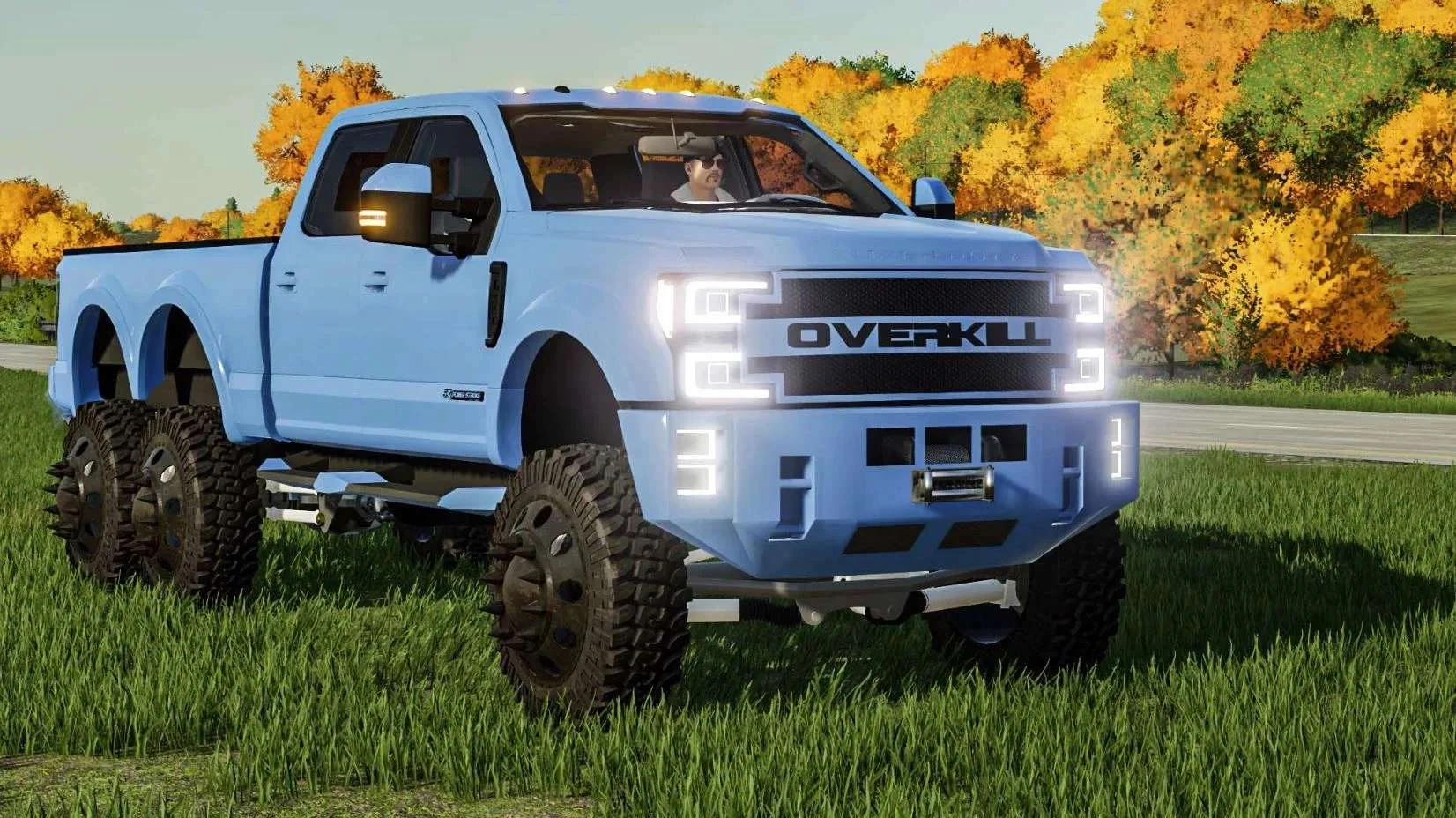 Ford F550 Overkill v1.1 FS22 FS22 Mod Free Download