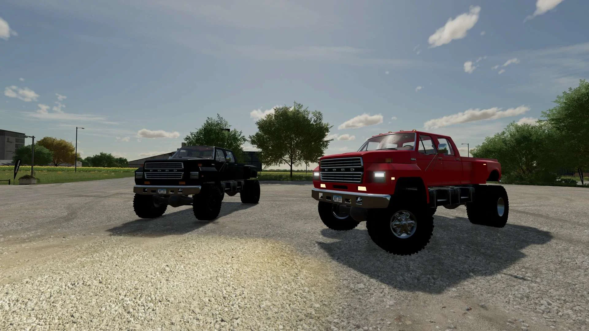 Ford F800 Crewcab Dually V1.0 FS22 FS22 Mod Free Download