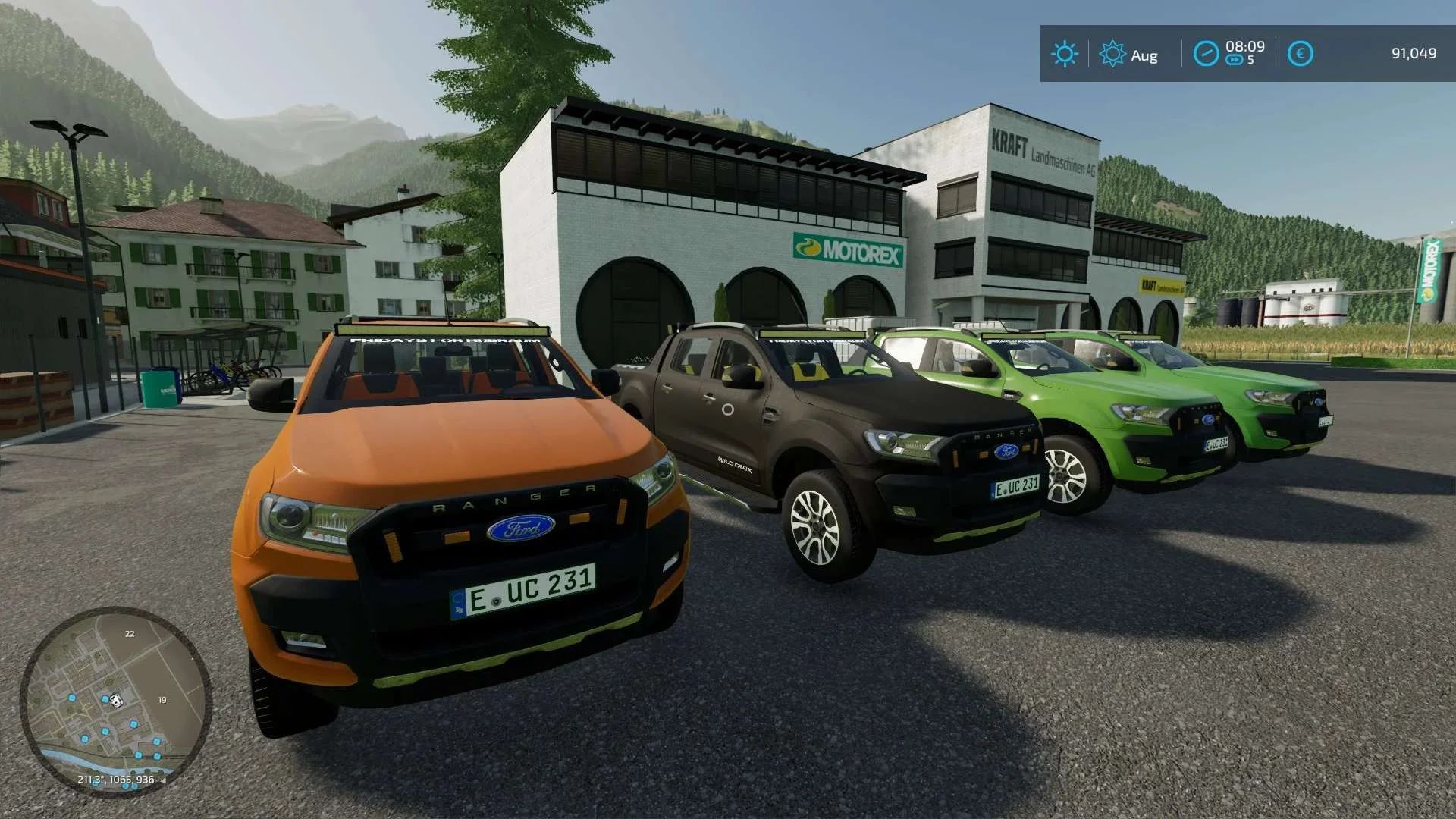 Ford Ranger v1.1 FS22 FS22 Mod Free Download